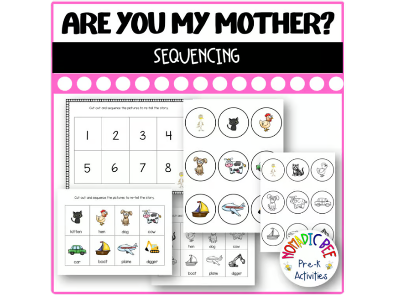 'Are you my mother?' Activities - Sequencing
