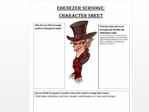 scrooge character analysis