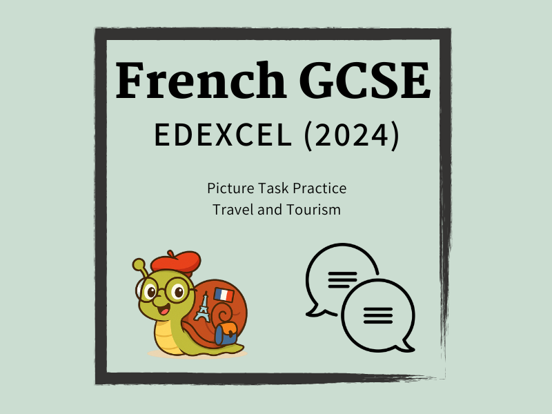 KS4 French GCSE (2024) Edexcel Picture Task Practice - Travel and Tourism