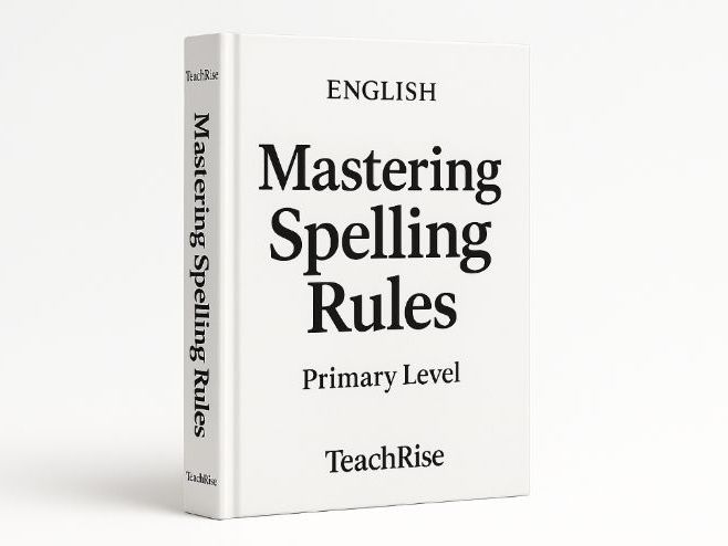 Mastering Spelling Rules – KS1 & KS2 / 1st through 5th Grade Students English