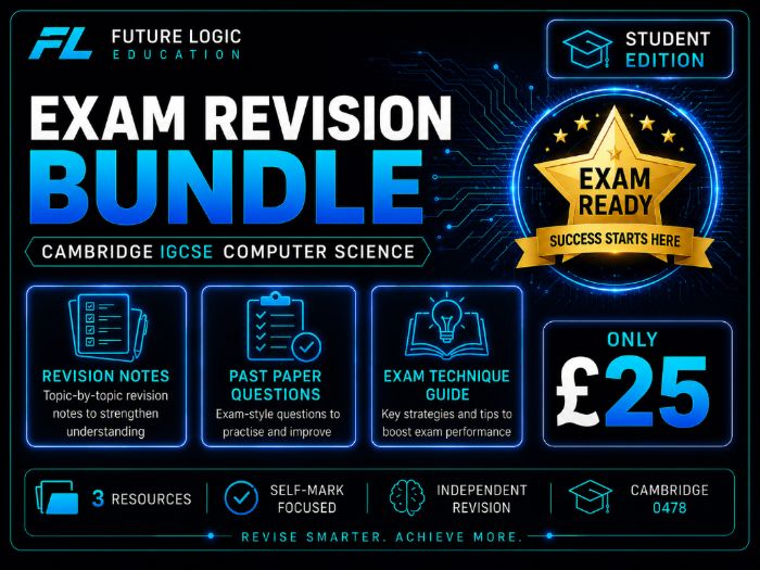 IGCSE CS (0478) Computer Science Exam Bundle