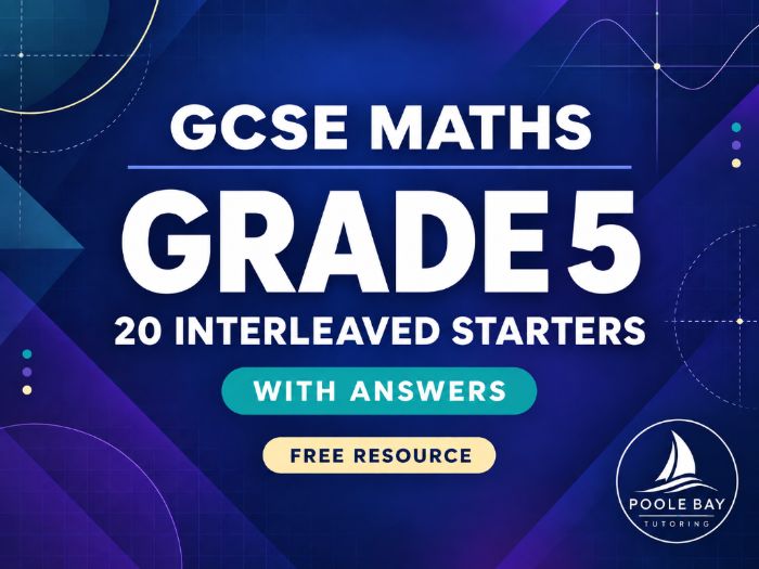 GCSE Maths Grade 5 Starter Set