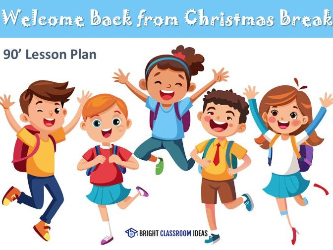 Welcome Back from Christmas Break Lesson Plan (Grades 3–5)