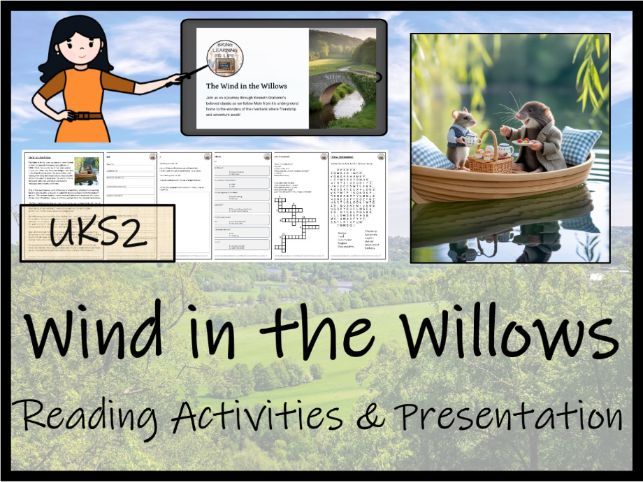 The Wind in the Willows Fiction Reading Comprehension | Year 5 or Year 6