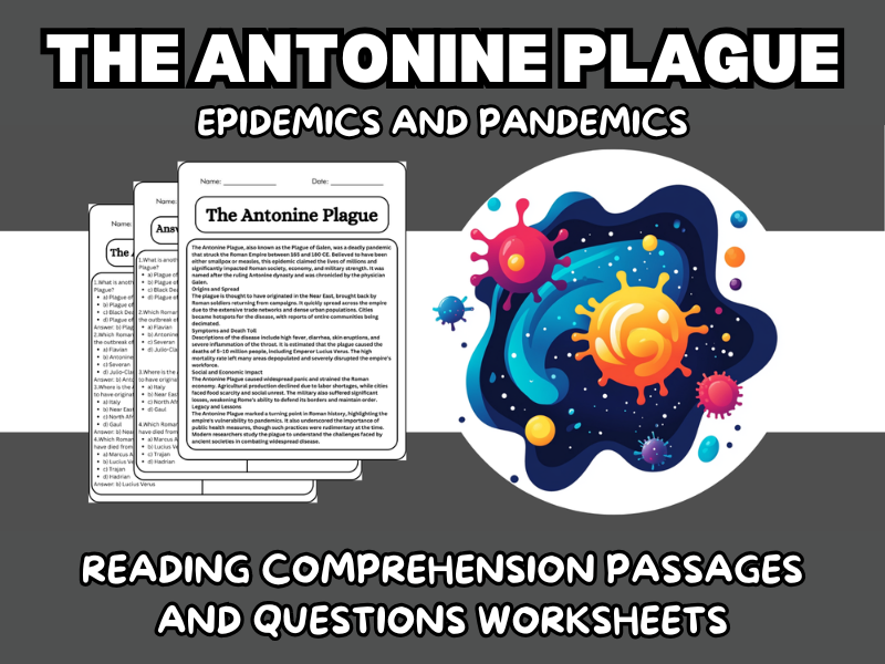 The Antonine Plague - Epidemics and Pandemics Reading Comprehension ...