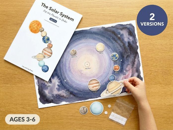 Solar System Planets - Montessori EYFS