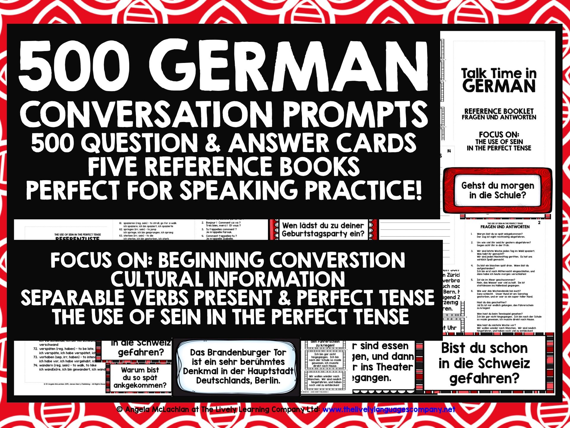 Secondary German resources greetings