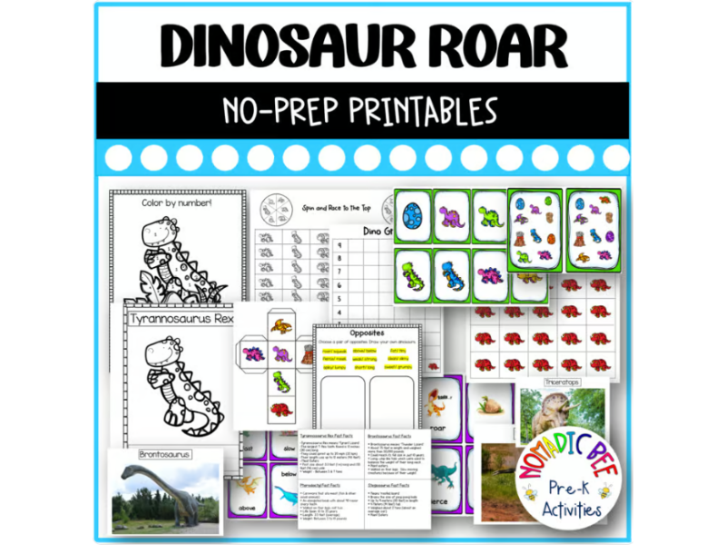 Dinosaur Roar Activities