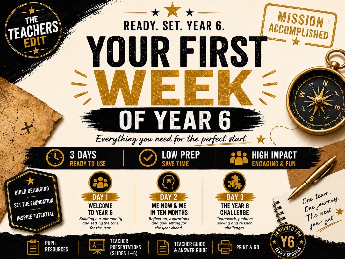 Your First Week of Year 6
