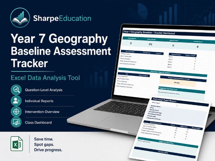 Year 7 Geography Baseline Assessment companion Tracker