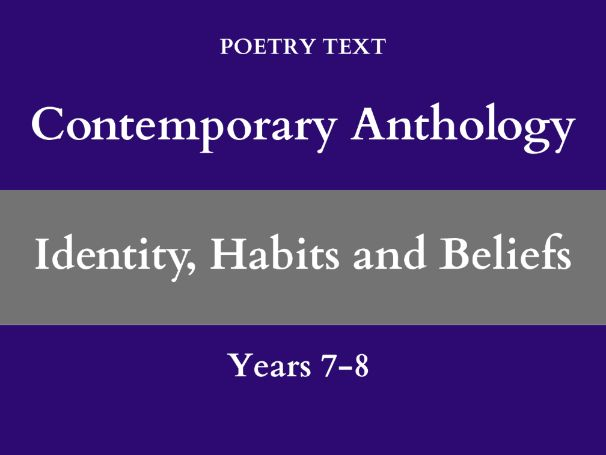 Contemporary Poetry Anthology (15 Poems) | Metaphor, Imagery & Symbolism | Year 8 (KS3)