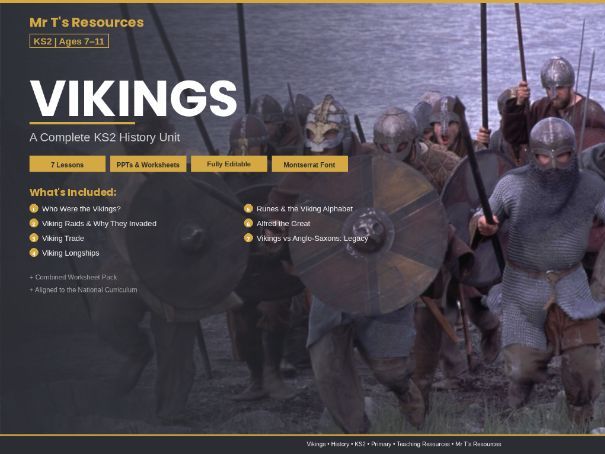 Vikings KS2 History Bundle