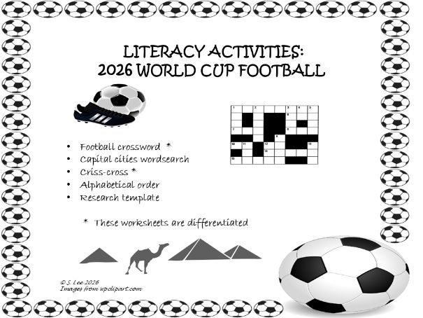 World Cup Football resources