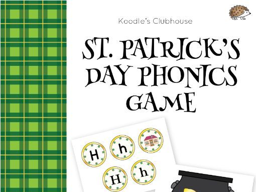St. Patrick’s day phonics game