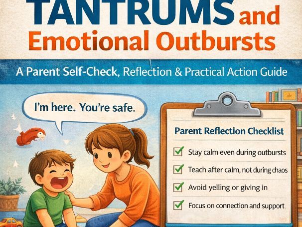 Responding Calmly to Tantrums and Emotional Outbursts