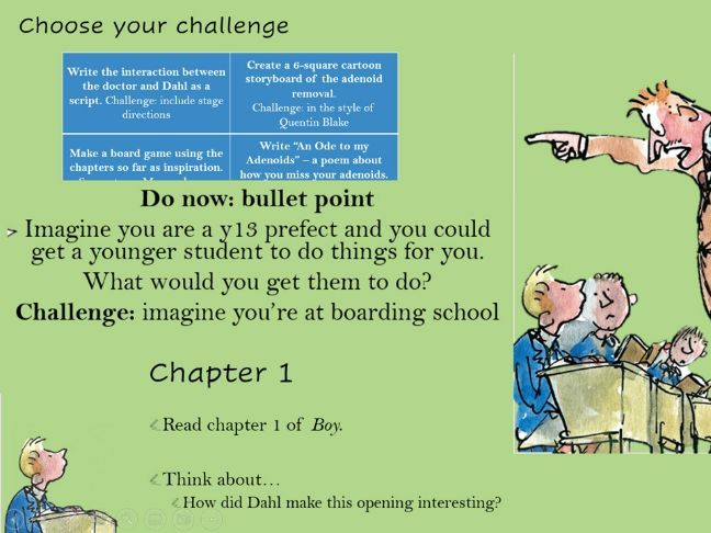 Boy - full scheme of work ~28 lessons