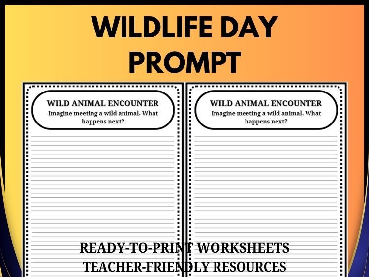 National Wildlife Day Writing Prompts | 30 Creative Prompts
