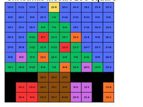 Christmas Mosaic Colouring Sheet