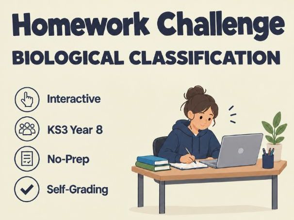 Biological Classification Interactive Game | Biology KS3 Year 8