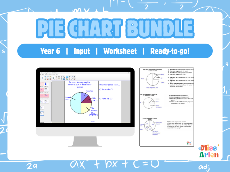 Year 6 Pie Charts Bundle