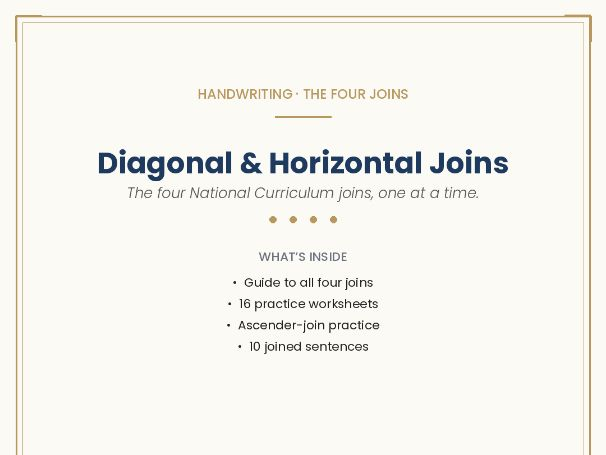Diagonal & Horizontal Joins