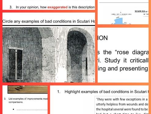The Crimean War - Conditions at Scutari Hospital: Evidence Analysis