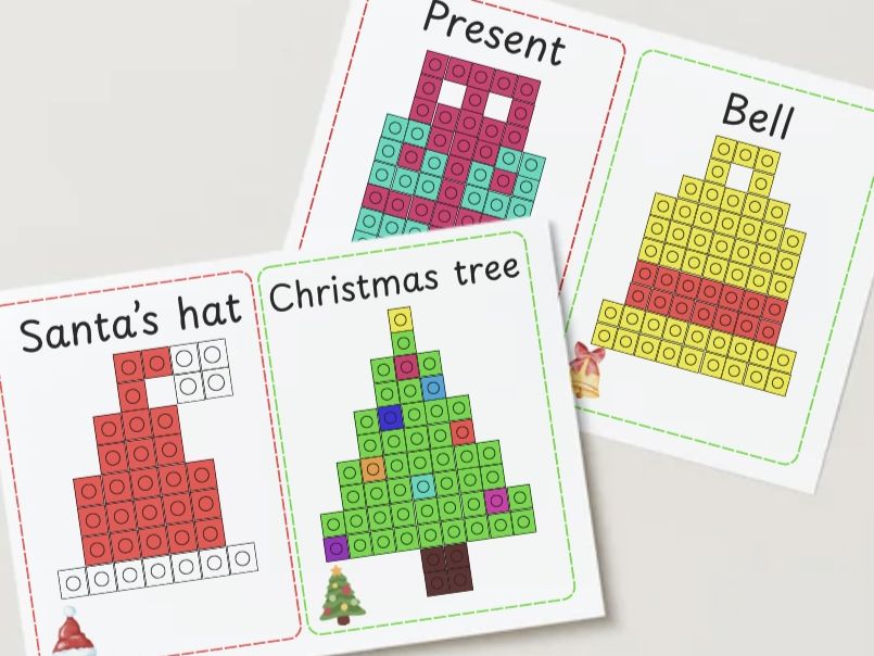 Christmas multilink challenge cards