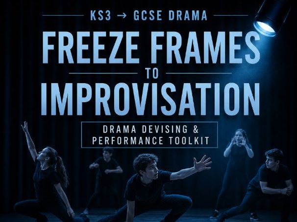 Freeze Frames to Improvisation | KS3–GCSE Drama Devising & Performance Toolkit