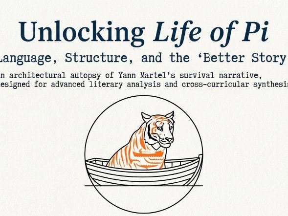 Life of Pi Study Unit | Senior/Years 11–12 | Yann Martel | Discussion-Based |
