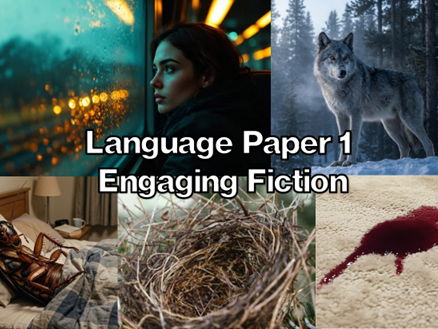 Language Paper 1 Engaging fiction lesson bundle