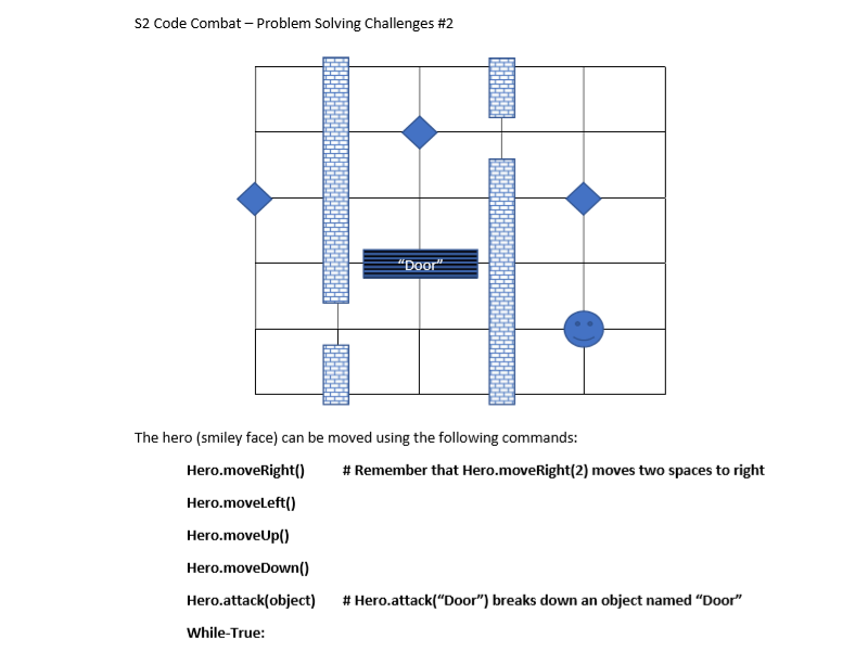 Code Combat Follow Up Challenges