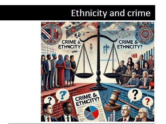 A Level Sociology – Crime: ETHNICITY AND CRIME- booklet & teaching slides (AQA)
