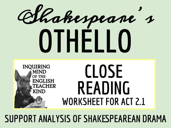 Othello script pdf picture