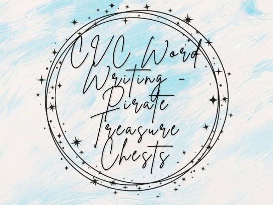 CVC Word Writing Sheets - Pirates