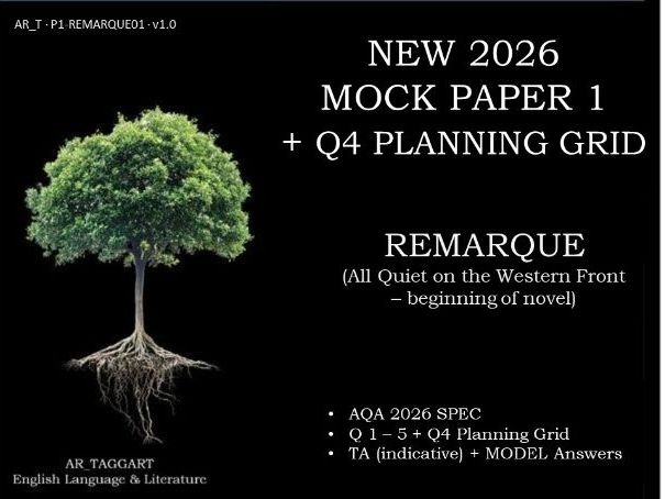 REMARQUE PAPER 1| 2026  FULL MOCK | Q4 PLAN