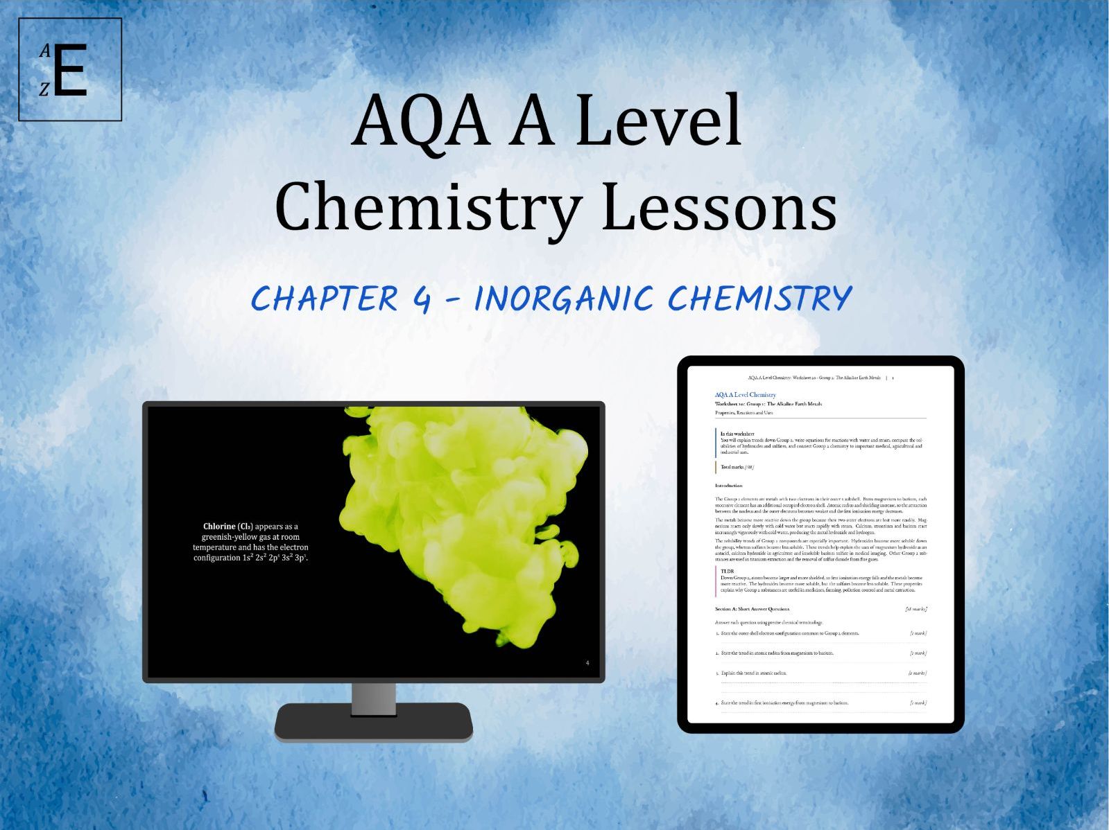AQA A Level Chemistry Lessons Chapter 4 - Inorganic Chemistry