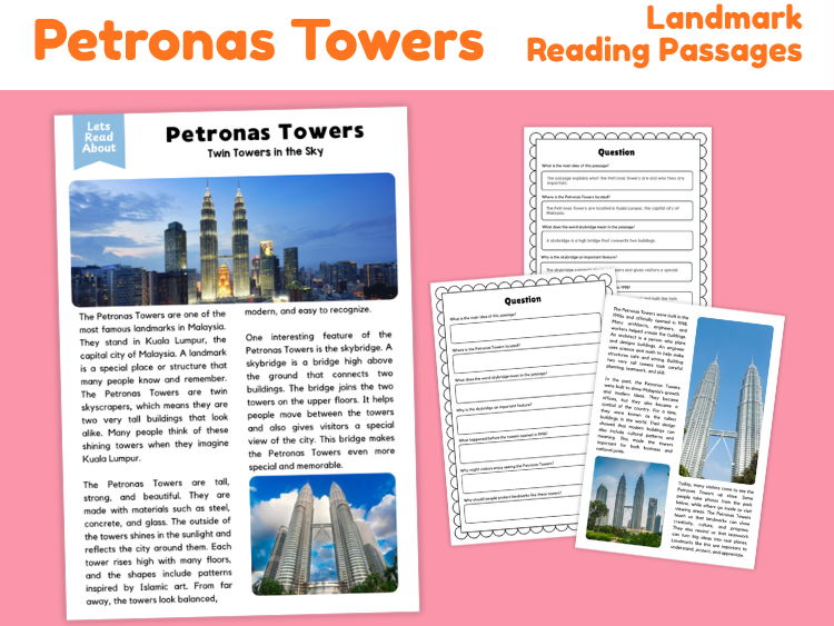Petronas Towers Reading Comprehension | Landmark Reading Passage