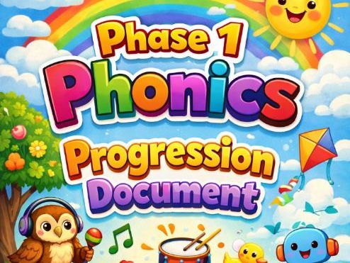 Nursery Phonics based on phase 1 unlocking letters and sounds yearly overview