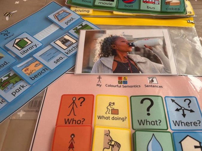 Colourful Semantics Sentence Pack: Levels 1-4