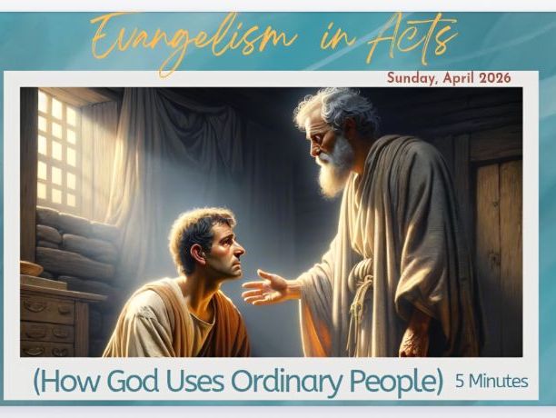 Evangelism in Acts Lesson