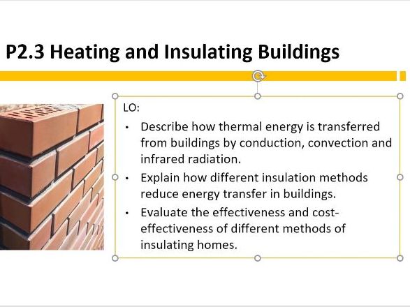 P2.3 Heating and Insulating Buildings