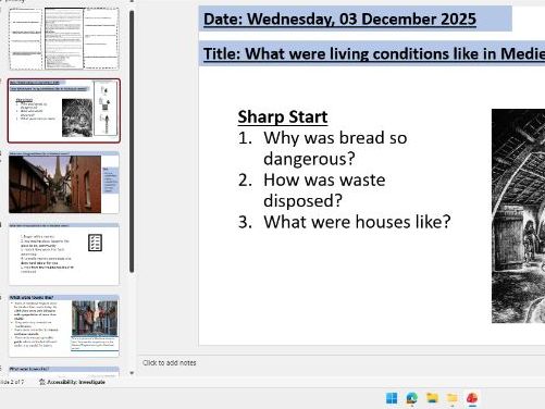 OCR B GCSE medieval lesson 3