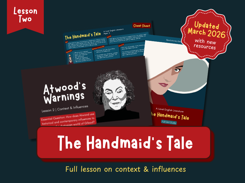 The Handmaid’s Tale (Lesson 2) Context
