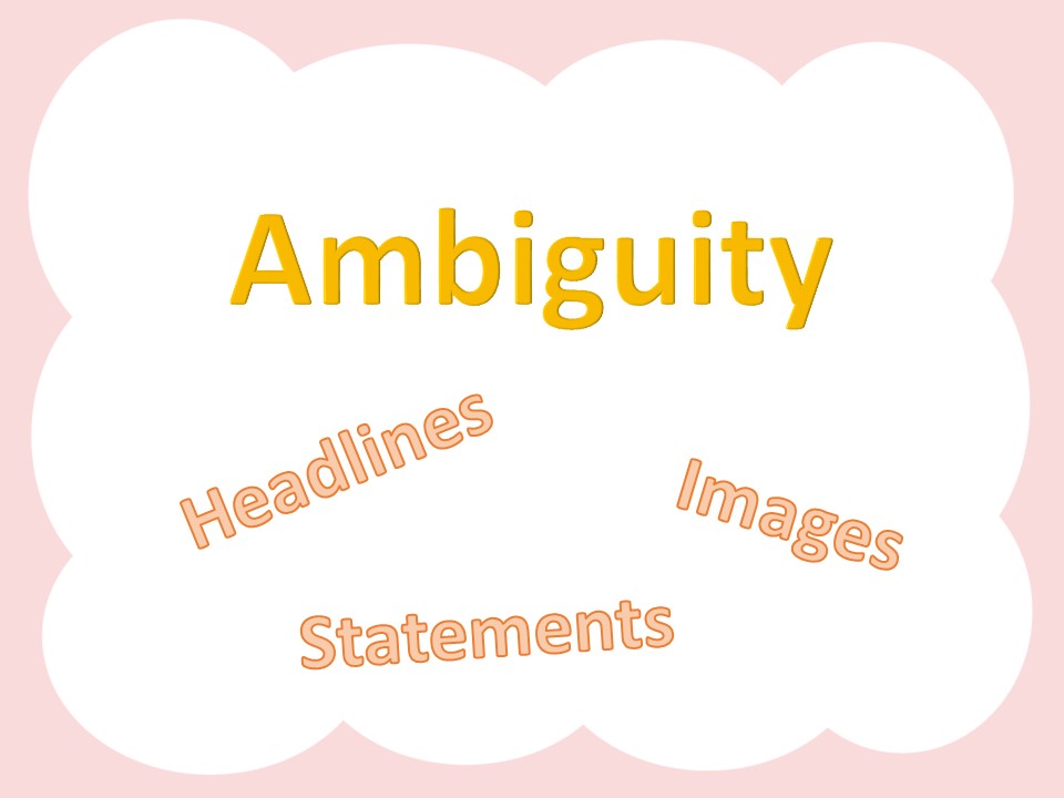 Ambiguity Lesson