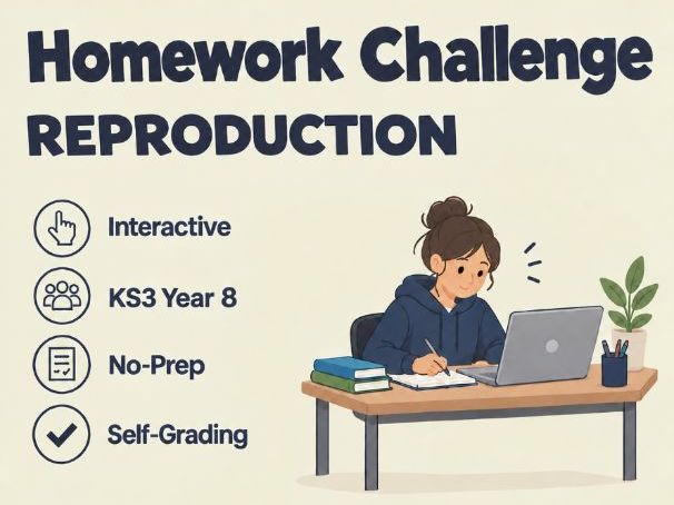 Reproduction Interactive Game | Biology KS3 Year 8