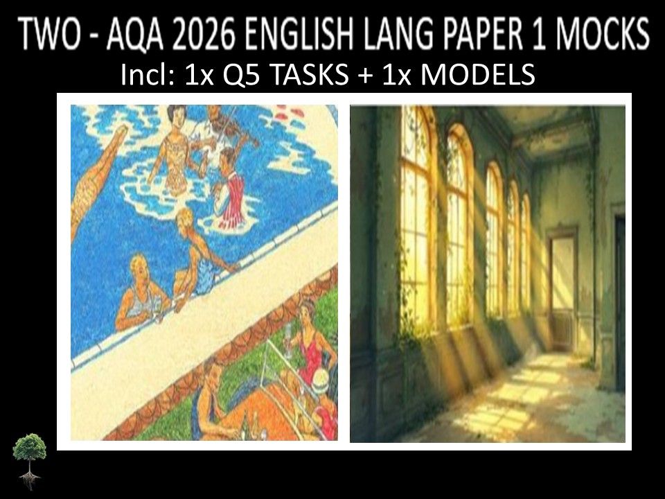 TWO - AQA PAPER 1 | 2026 FULL MOCKS | Q5 TASKS | MODELS