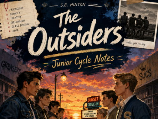 The Outsiders Full JC notes infographic