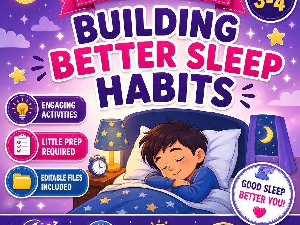 Sleep & Healthy Routines – Health & Wellbeing 2-Week Lesson Pack (Primary)