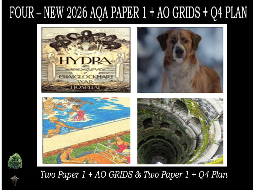 FOUR - AQA PAPER 1 | 2026 FULL MOCKS | AO GRIDS | Q4 PLAN
