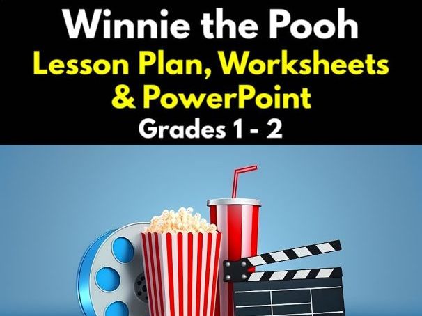 Winnie the Pooh Lesson Plan, Worksheets & PowerPoint | Grades 1 - 2
